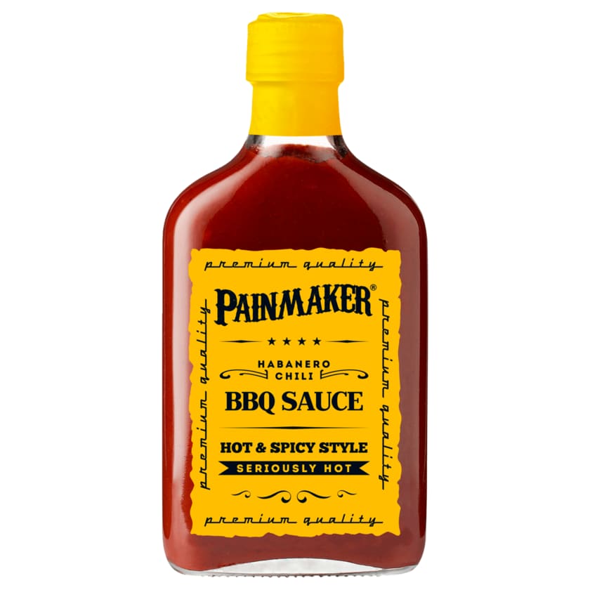 Painmaker Habanero Chili BBQ Sauce 195ml